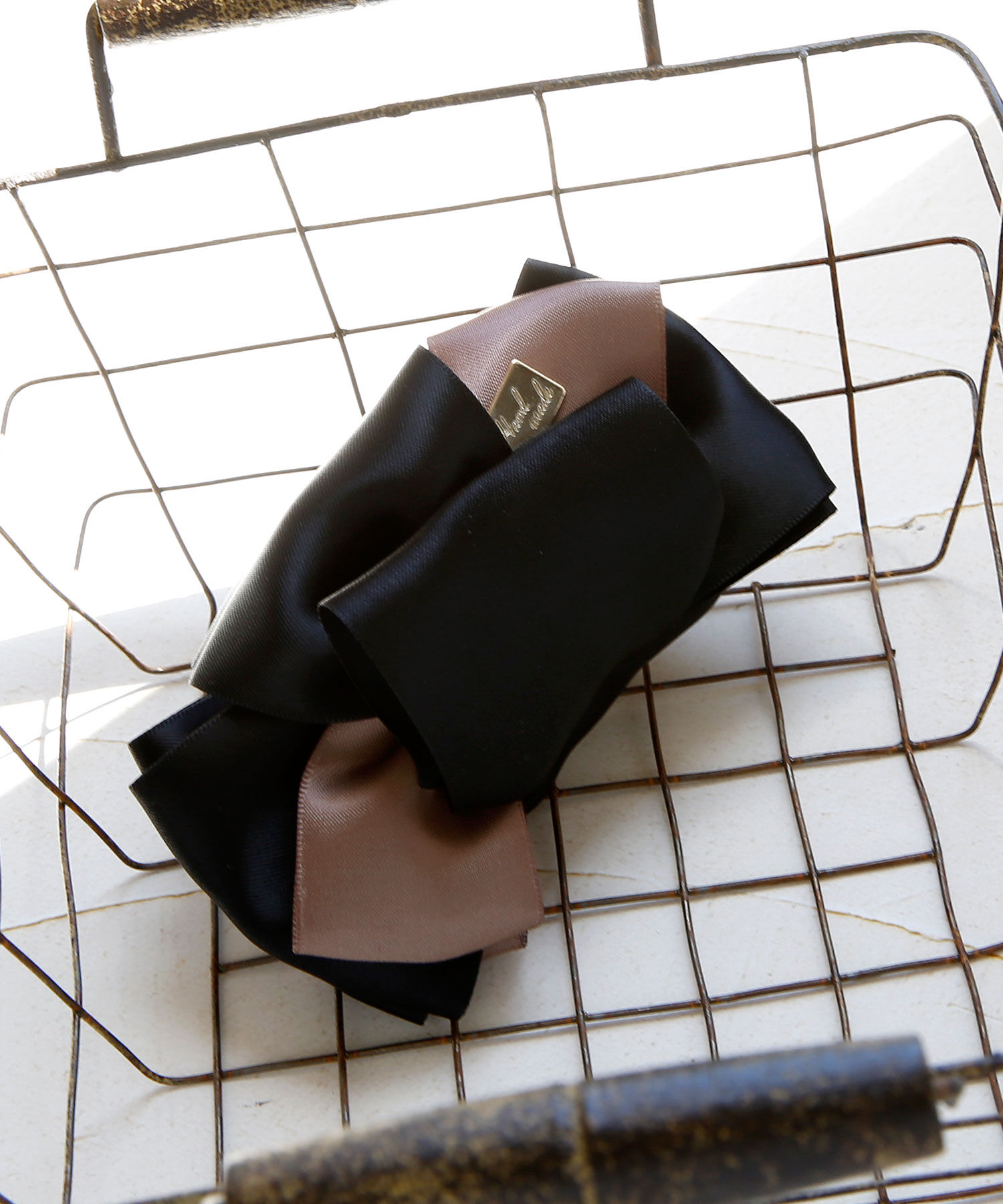 colleca la「バイカラーリボンバナナクリップ」|その他|ブラック