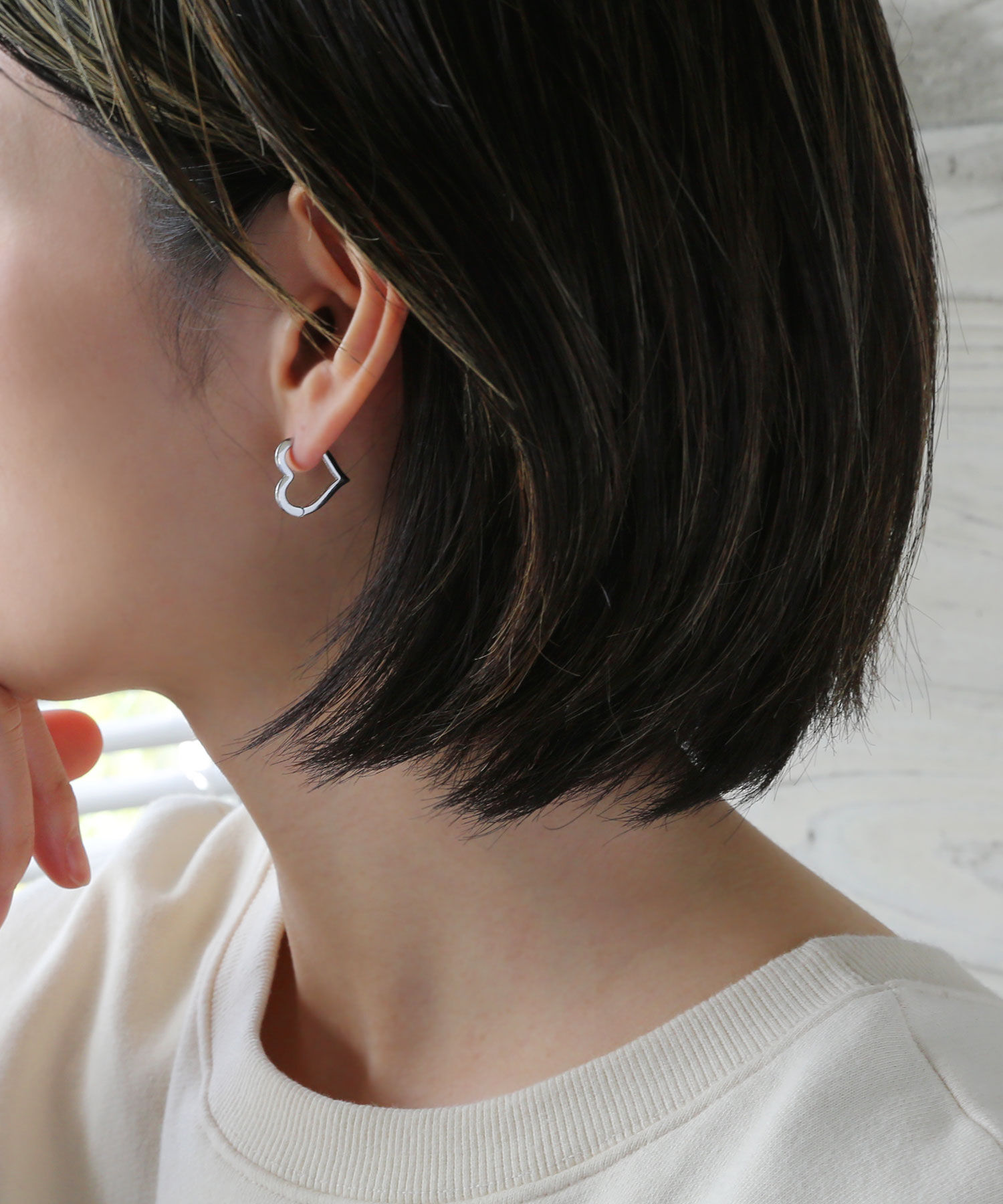 colleca la「星とハートのワンタッチピアス［small ］」|ピアス|