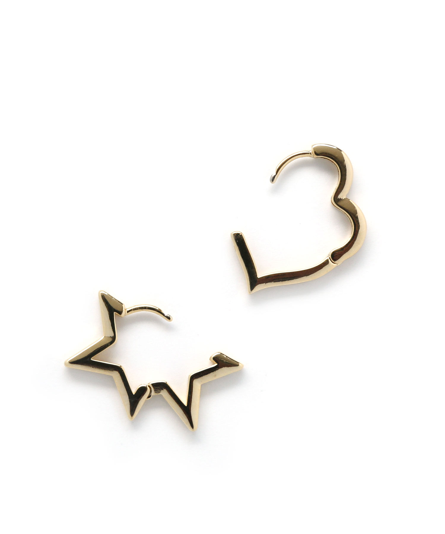 colleca la「星とハートのワンタッチピアス［small ］」|ピアス|