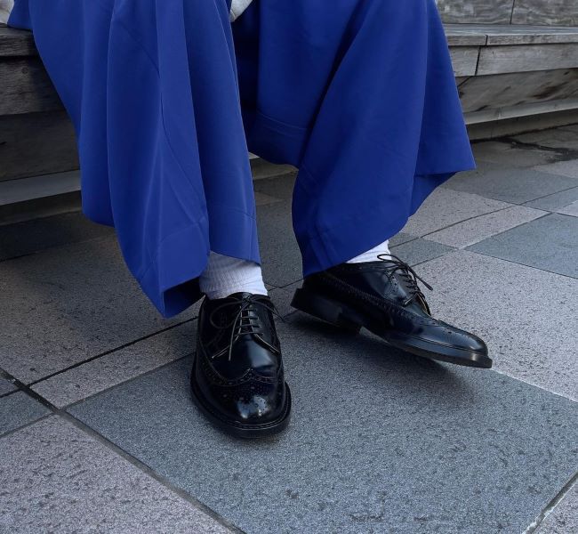 HARUTA「レザーウィングチップビジネスシューズ #710」|ビジネス・ドレスシューズ|ＢＬ