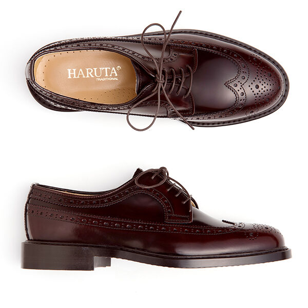 HARUTA「レザーウィングチップビジネスシューズ #710」|ビジネス・ドレスシューズ|