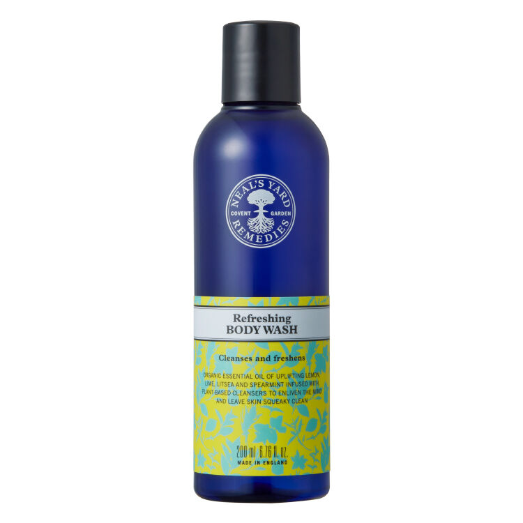 NEAL&rsquo;S YARD REMEDIES「【季節限定】リフレッシュ ボディウォッシュ 200mL」|ボディクレンジング|-