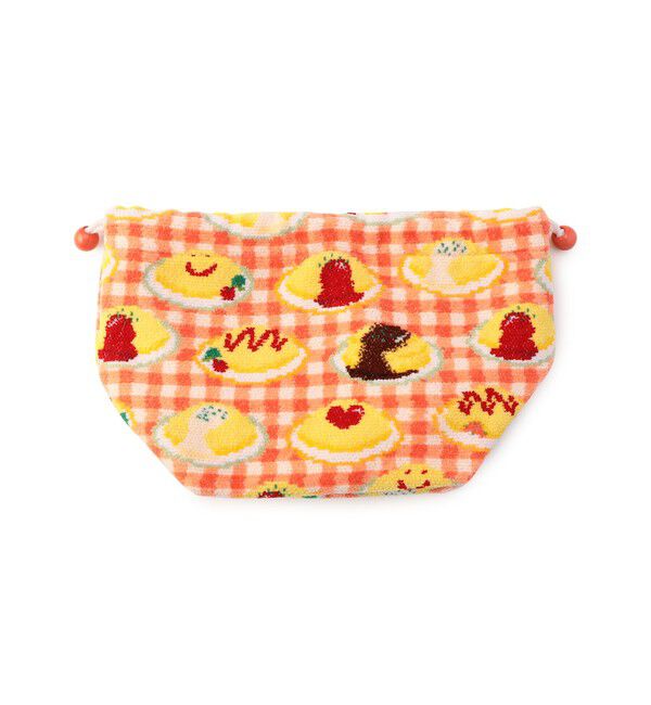 LOVERARY BY FEILER「ハッピーオムライス　マチ付き巾着　L/HOR-243072」|ポーチ|