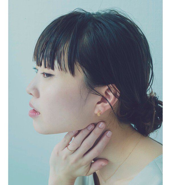 ete「レース リバーシブルイヤリング」|イヤリング|