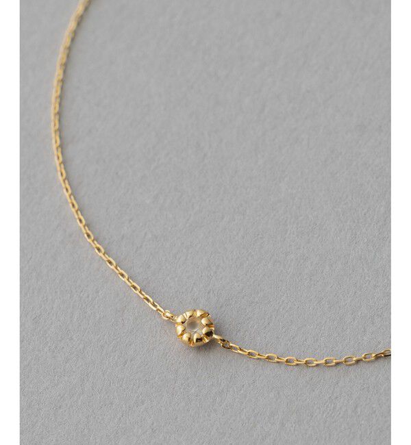 ete「K18YG フルール ブレスレット（誕生石 1・2・3・6・8・10・11・12月）」|ブレスレット・バングル|