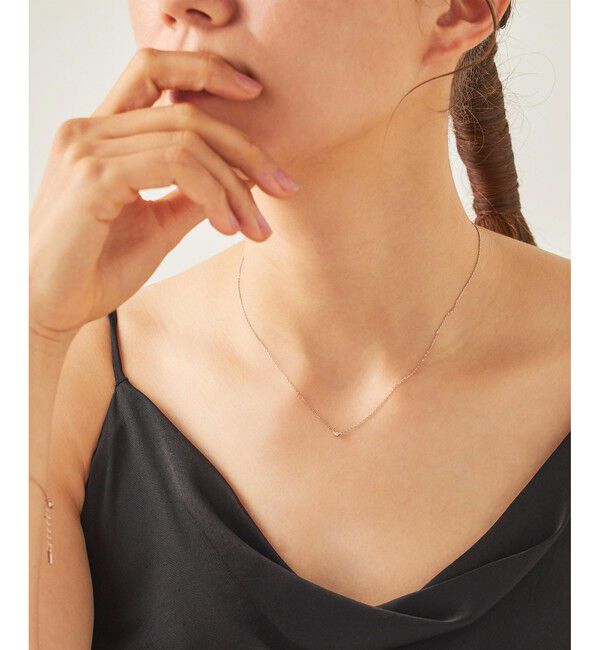 ete「[レイヤード] ダイヤモンド ネックレス」|ネックレス|