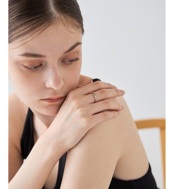 ete「[ONLINE Limited] クレセントムーン リング」|リング|