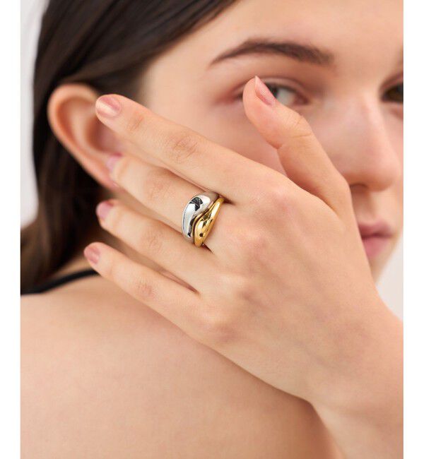 ete「[レイヤード] プランプ リング」|リング|