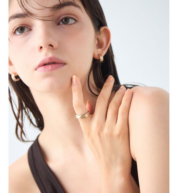 ete「[トリカラー] ニュアンス リング」|リング|