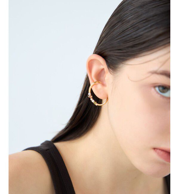 ete「[シェイドカフ] ビジュー」|イヤーカフ|