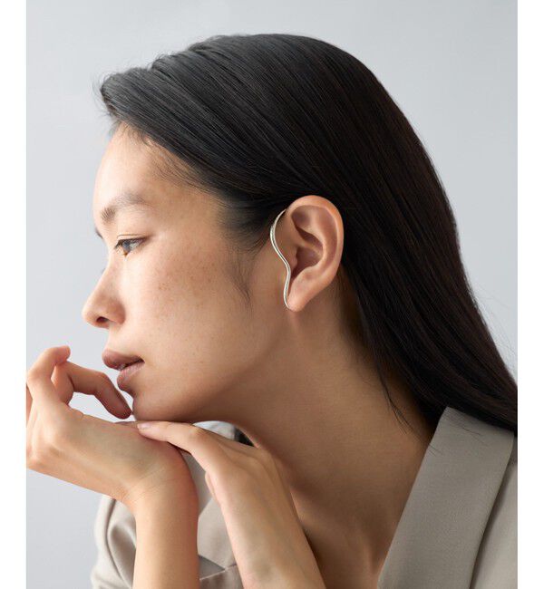 Jouete「[イヤーバングル] チェーン コンビカラー」|イヤーカフ|