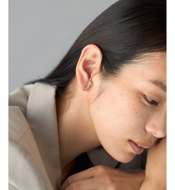 Jouete「[イヤーバングル] ジルコニア」|イヤーカフ|