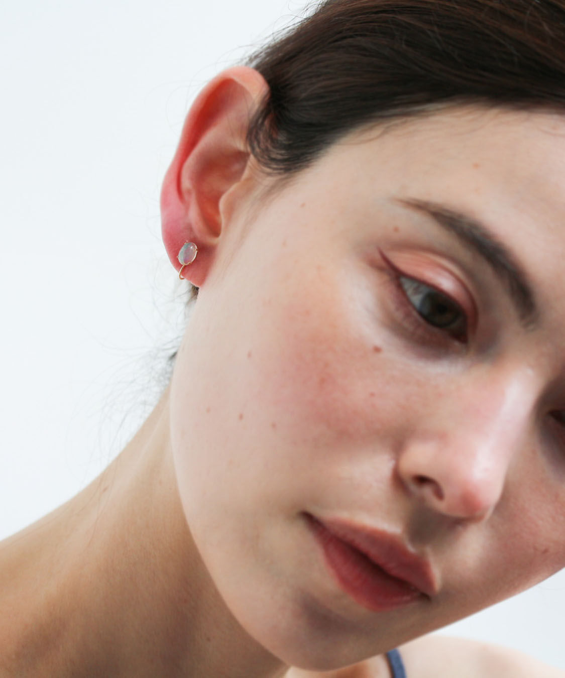  「オパール イヤリング  | K10YG」|イヤリング|