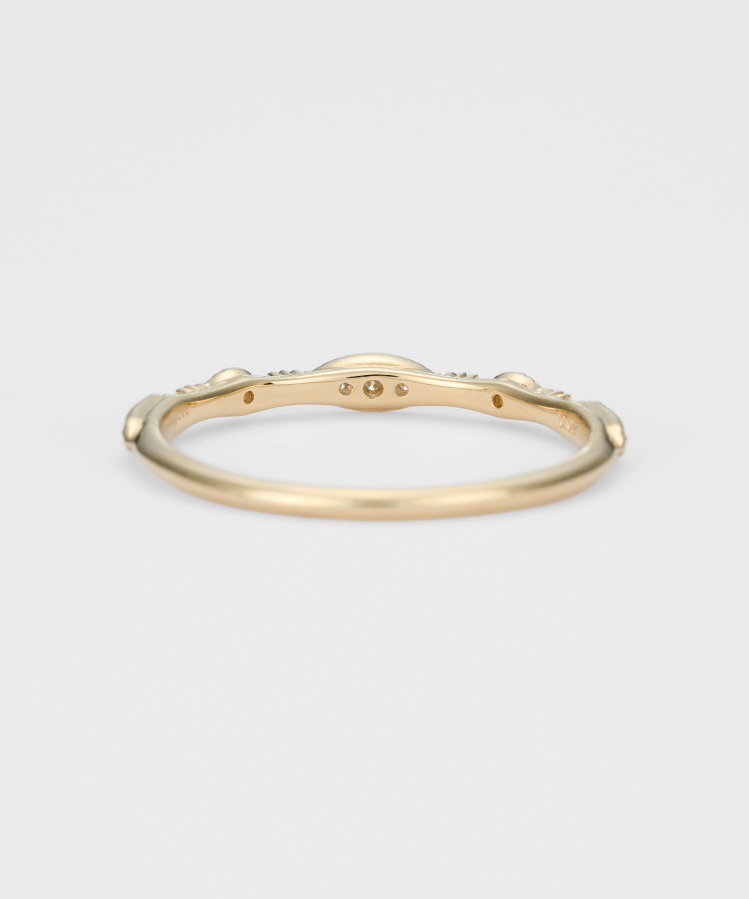 agete「K10ダイヤモンドリング（0.02ct）」|リング|