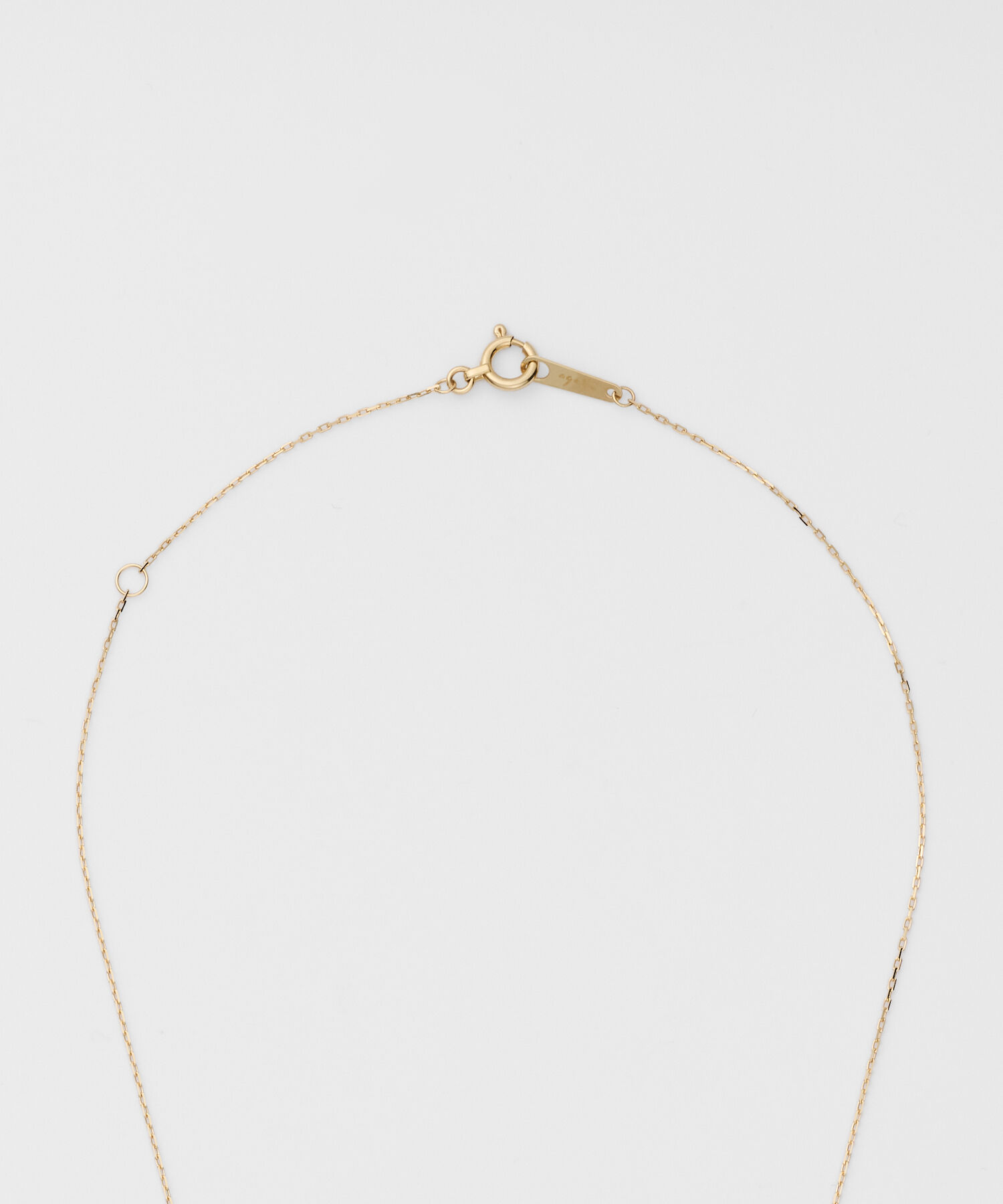 agete「K18ダイヤモンドネックレス（0.15ct）」|ネックレス|