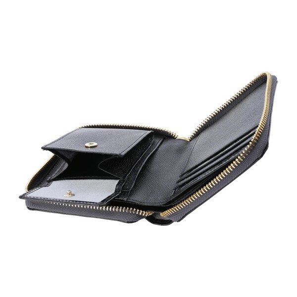  「メタルチャーム・２つ折りラウンド　ウォレット　／Ｌｉｌｉｅｔｍｏｉ」|財布|