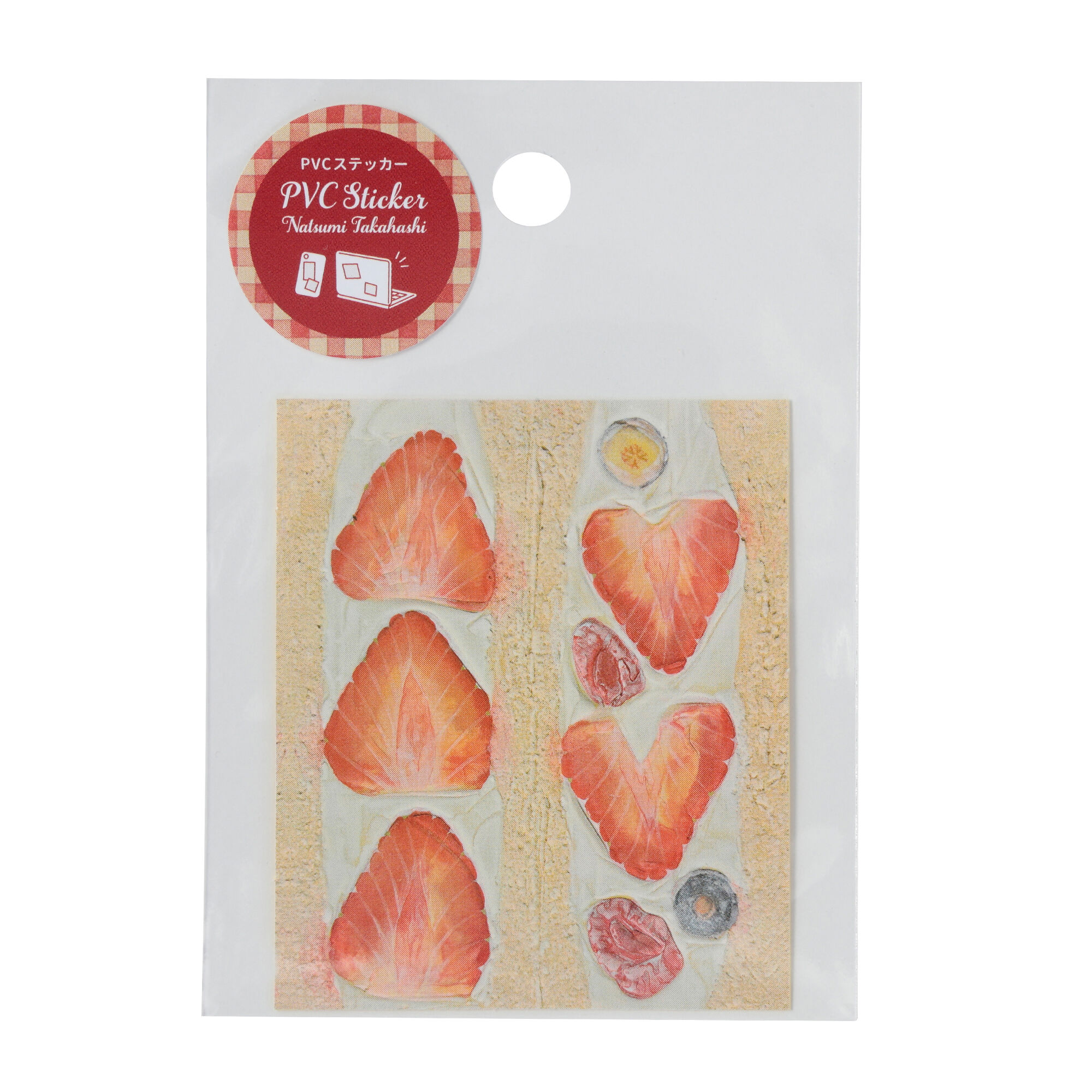  「ＰＶＣステッカー／タカハシナツミ」|ステーショナリー|D