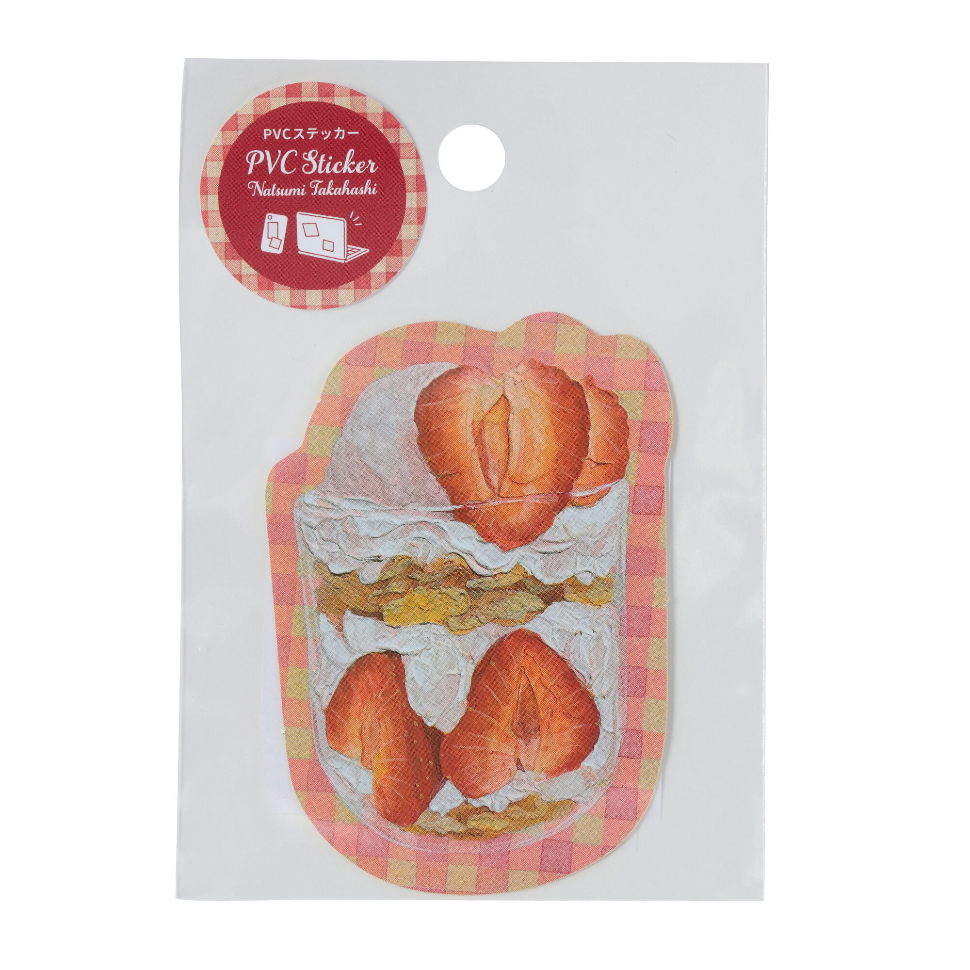 「ＰＶＣステッカー／タカハシナツミ」|ステーショナリー|E