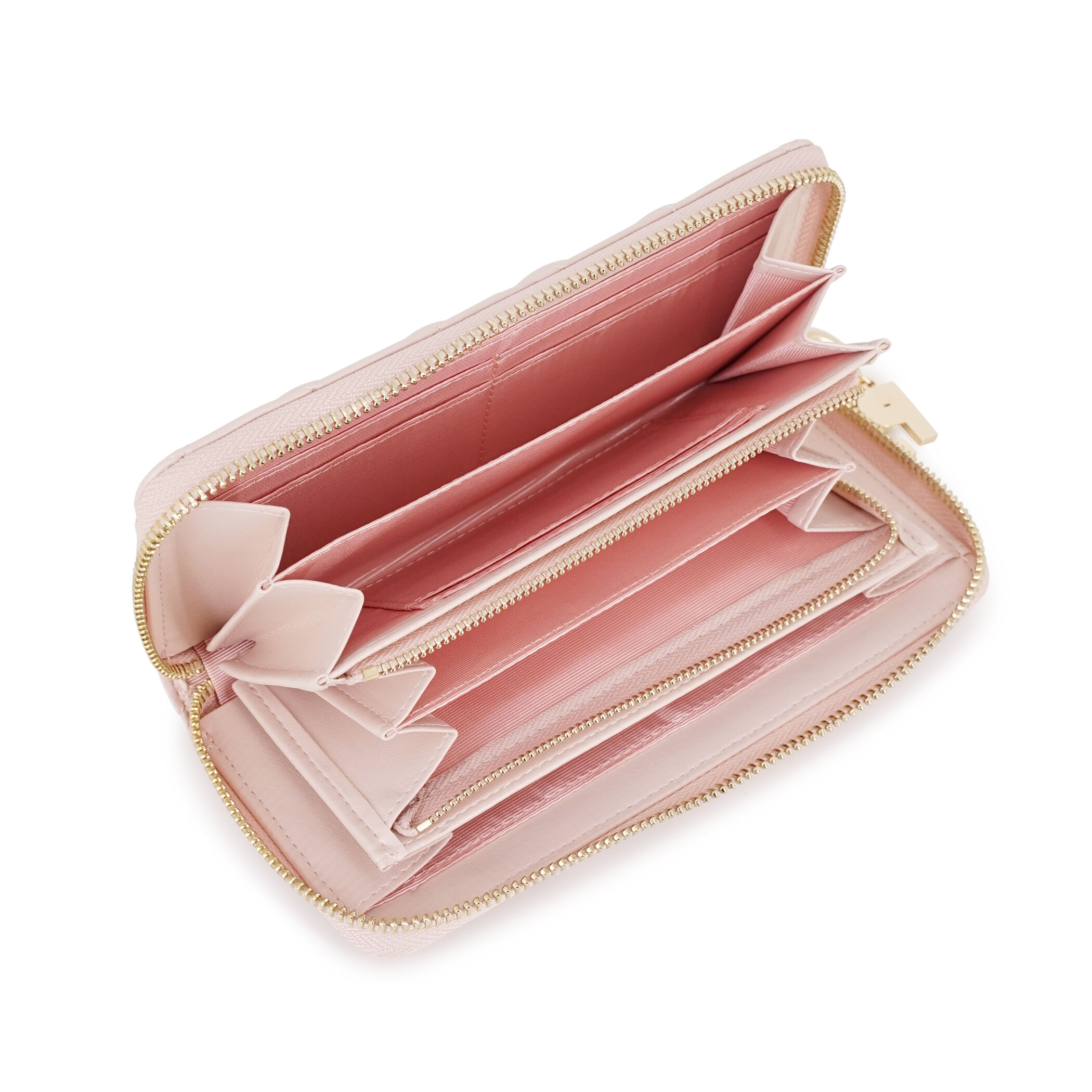 PAUL&JOE「ラウンド束入れ　／　キルティング」|財布|