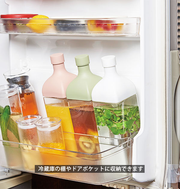 BACKYARD FAMILY「水出し茶ボトル 1200ml ハリオ HARIO 通販 水出し茶ボトル 1.2l 角型ボトル」|食器・キッチングッズ|