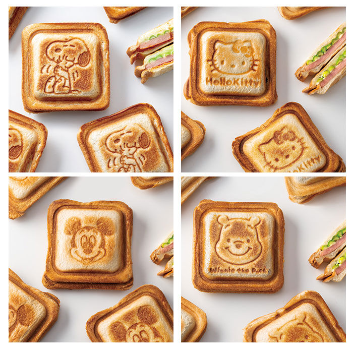 BACKYARD FAMILY「ホットサンドメーカー 直火 通販 キャラクター グッズ ホットサンド焼き器 ホットサンドパン」|食器・キッチングッズ|