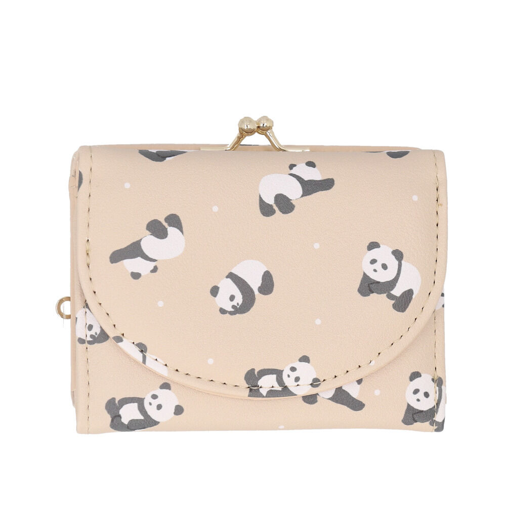 BACKYARD FAMILY「財布 三つ折り レディース コンパクト 三つ折り財布 通販 ミニ財布 三つ折 ミニサイフ」|財布|ベージュ2