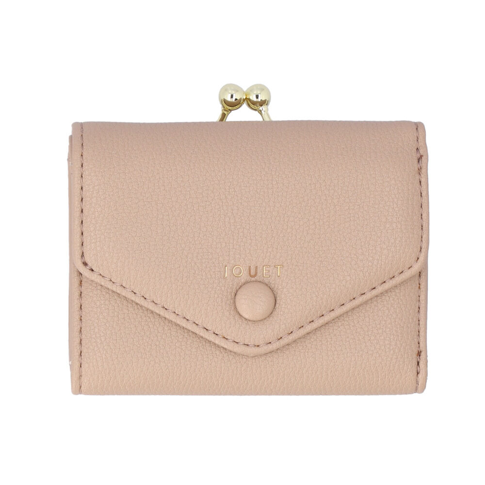 BACKYARD FAMILY「がま口 財布 通販 がまぐち財布 がま口財布 コンパクト財布 サイフ さいふ ウォレット がまぐち」|財布|ベージュ1