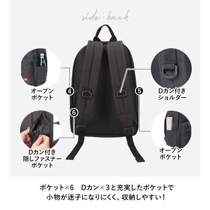 BACKYARD FAMILY「Lee リュック 320-3726 リー 通販 リュックサック デイパック バックパック」|リュック|