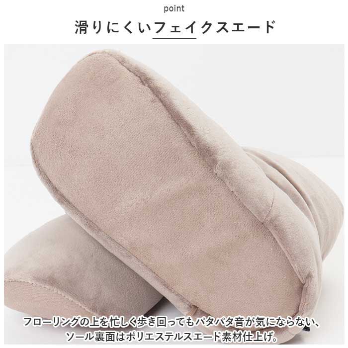 BACKYARD FAMILY「MARSH マーシュ ルームシューズ 通販 ルームブーツ あったか 室内履き マシュマロ もちもち」|ルームシューズ|