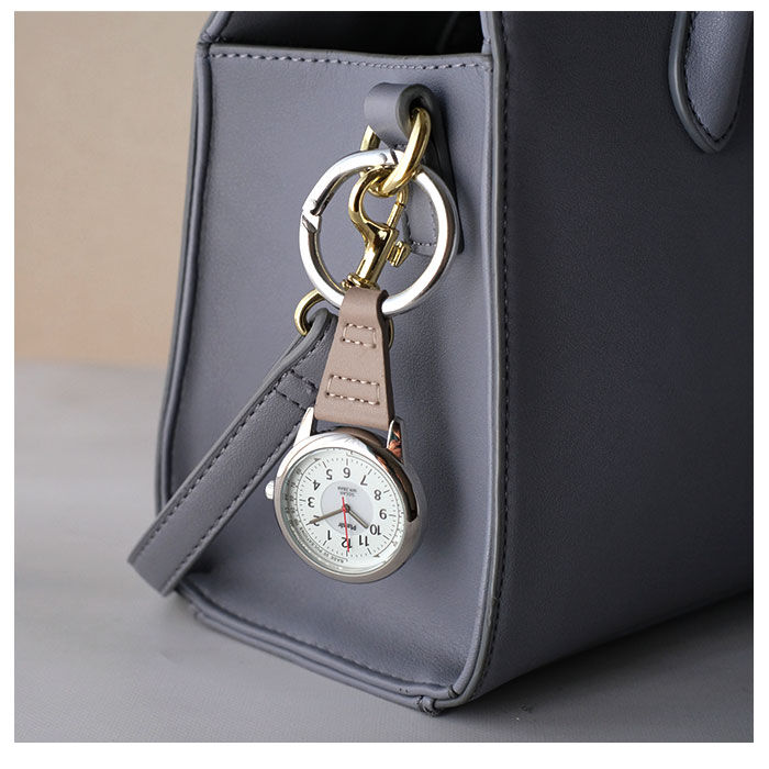 BACKYARD FAMILY「plaisir 時計 通販 懐中時計 カラビナウォッチ ナースウォッチ ソーラー 3気圧防水」|腕時計|