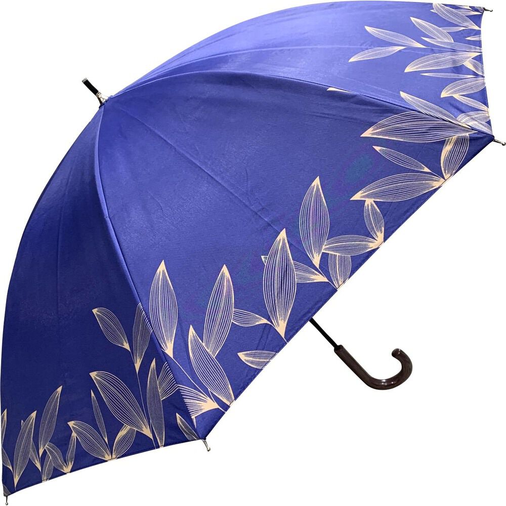 BACKYARD FAMILY「晴雨兼用 長傘 50cm 通販 晴雨兼用傘 傘 かさ レディース 雨傘 日傘 パラソル」|傘|ブルー3