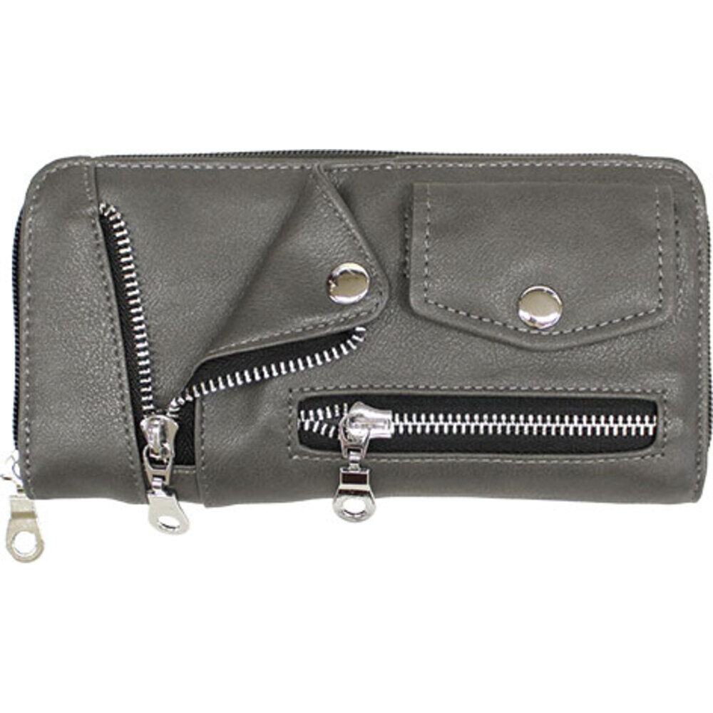 BACKYARD FAMILY「バイカーズウォレット 長財布 通販 RIDERS ライダースシリーズ バイカー 財布 メンズ財布」|財布|グレー1