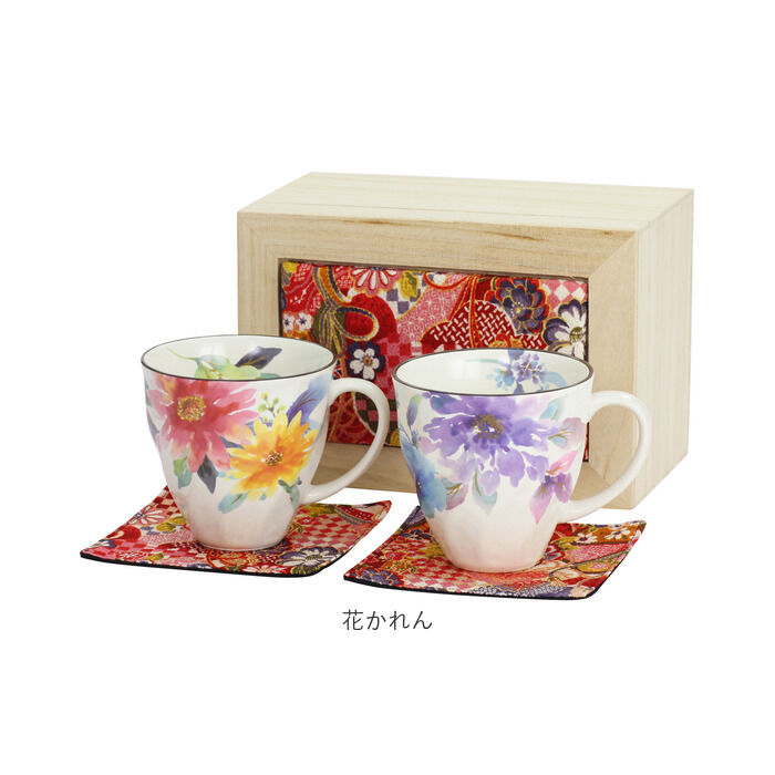 BACKYARD FAMILY「ペアマグカップ 木箱入り 通販 日本製 ペア マグカップ マグ カップ コップ 陶器 セラミック」|グラス・マグカップ|