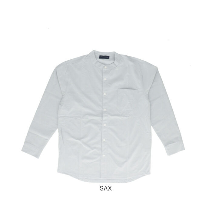 BACKYARD FAMILY「メンズ シャツ バンドカラー 通販 バンドカラーシャツ カジュアルシャツ ビジネスシャツ ビジカジ」|その他|