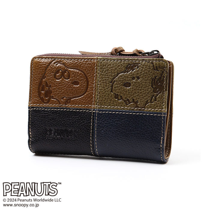 BACKYARD FAMILY「PEANUTS ピーナッツ 二つ折り財布 通販 財布 お財布 おさいふ ウォレット 折り財布」|財布|