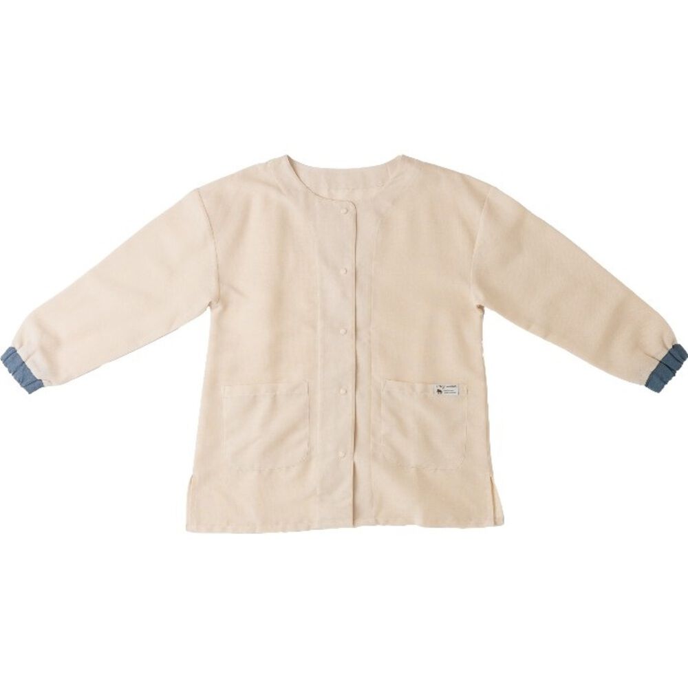 moz「moz モズ 割烹着おしゃれ 通販 Kurbits エプロン 保育士 かっぽう着 割烹着」|その他|ホワイト1