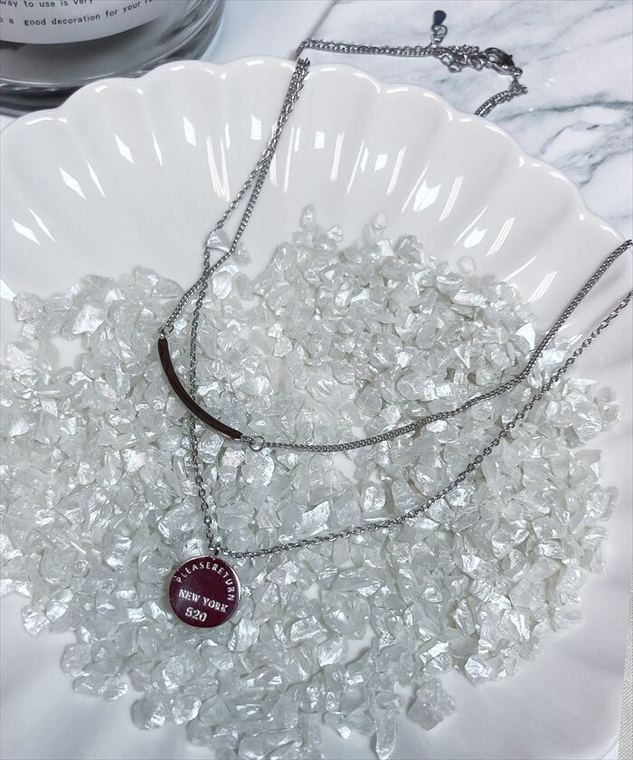 BACKYARD FAMILY「ネックレス レディース シンプル 通販 ペンダント 2連ネックレス コインネックレス」|その他|