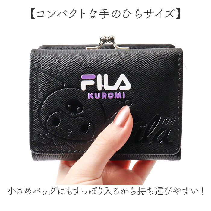 BACKYARD FAMILY「サンリオ 二つ折り財布 sanrio 通販 フィラ FILA 財布 がま口コンパクト財布 お財布」|財布|