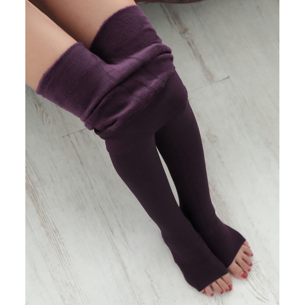 BACKYARD FAMILY「裏起毛 レギンス レディース 通販 裏起毛レギンス スパッツ タイツ レッグウェア レッグウエア」|その他|パープル1