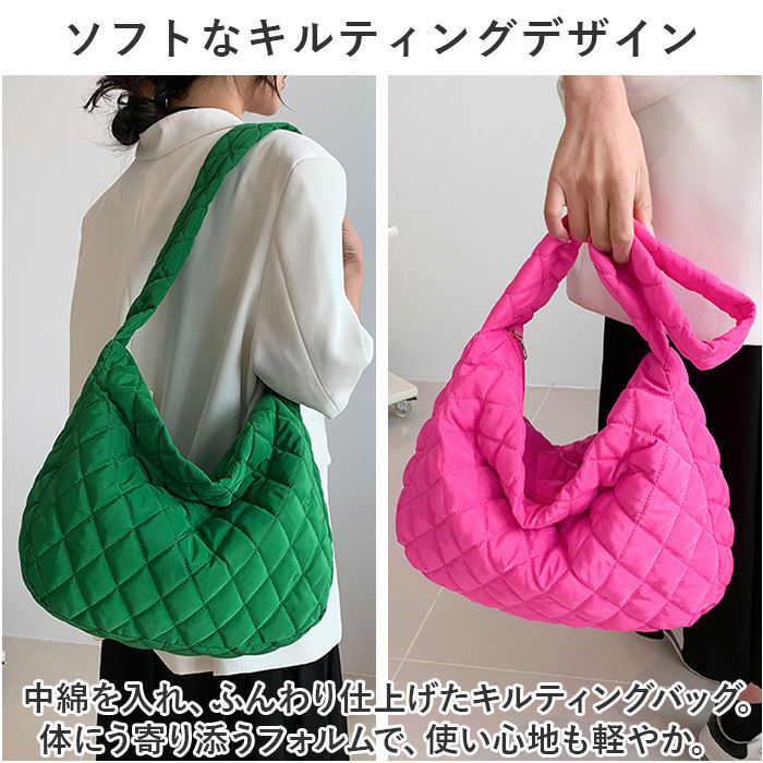 BACKYARD FAMILY「ショルダーバッグ レディース 斜めがけ 通販 キルティング バッグ 斜めがけバッグ 布 バック」|ショルダー・メッセンジャー|