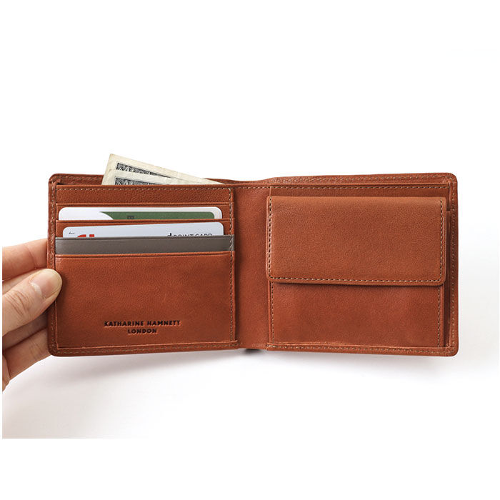 BACKYARD FAMILY「katharine hamnett london 財布 490-52302 通販 二つ折り財布」|財布|