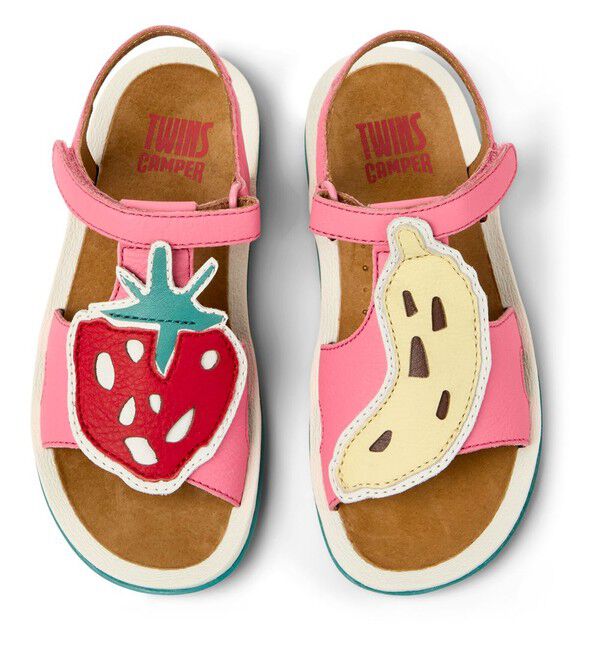 CAMPER「[カンペール] TWINS KIDS / サンダル」|サンダル|ピンク