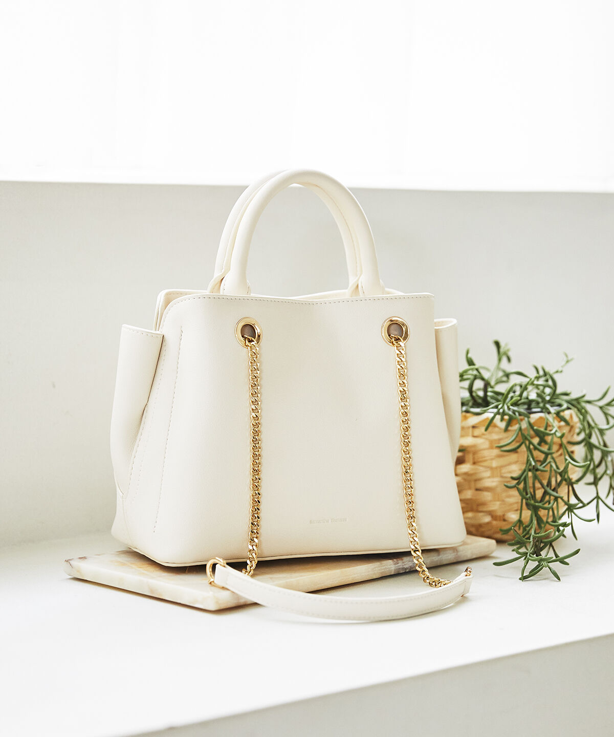 Samantha Thavasa「2way合皮トートバッグ」|トートバッグ|