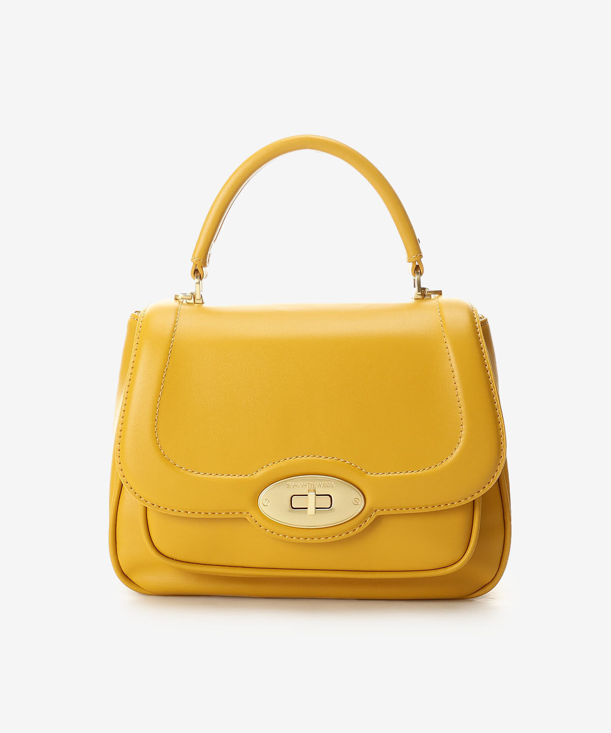 Samantha Vega「サークルショルダーバッグ（大）」|ハンドバッグ|イエロー