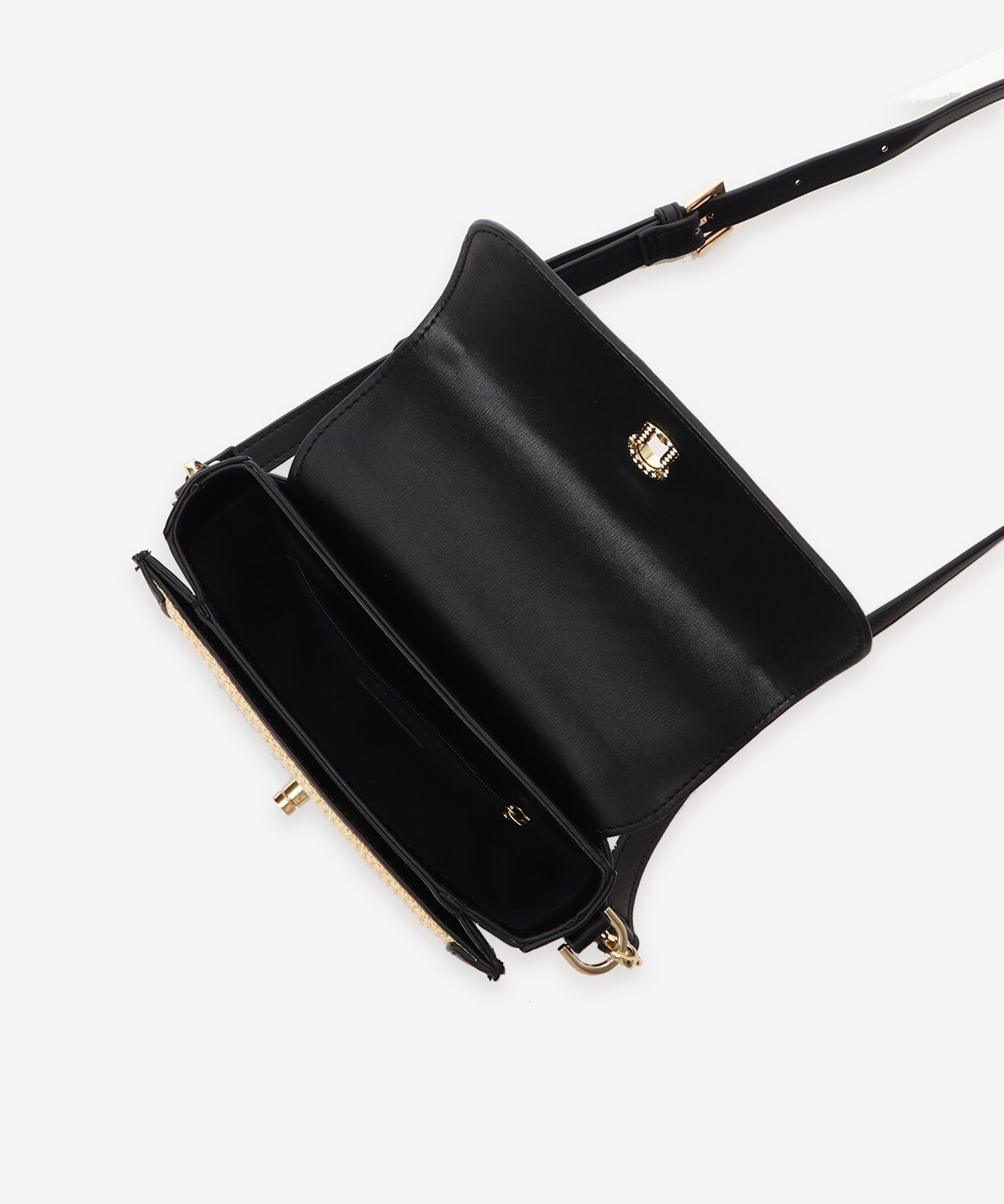 Samantha Vega「パナマ風ベルト金具ショルダーバッグ」|ショルダー・メッセンジャー|