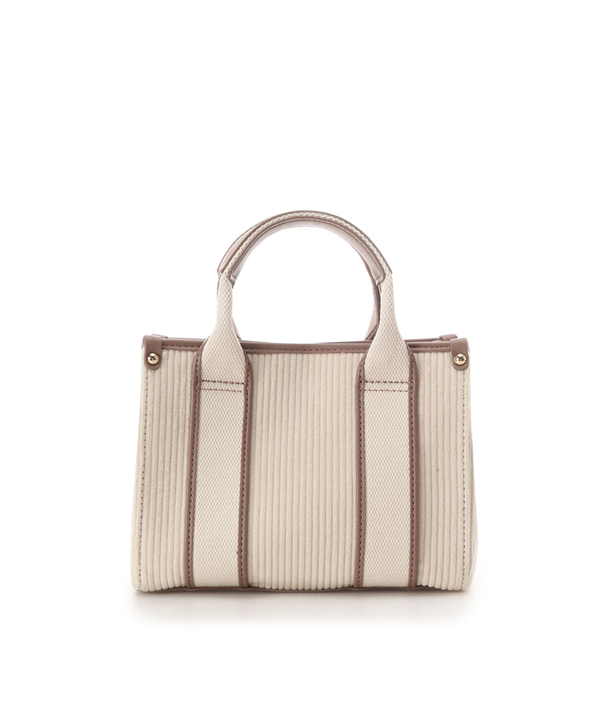 Samantha Vega「ロゴテープコーデュロイショルダーバッグ（ミニ）」|ショルダー・メッセンジャー|