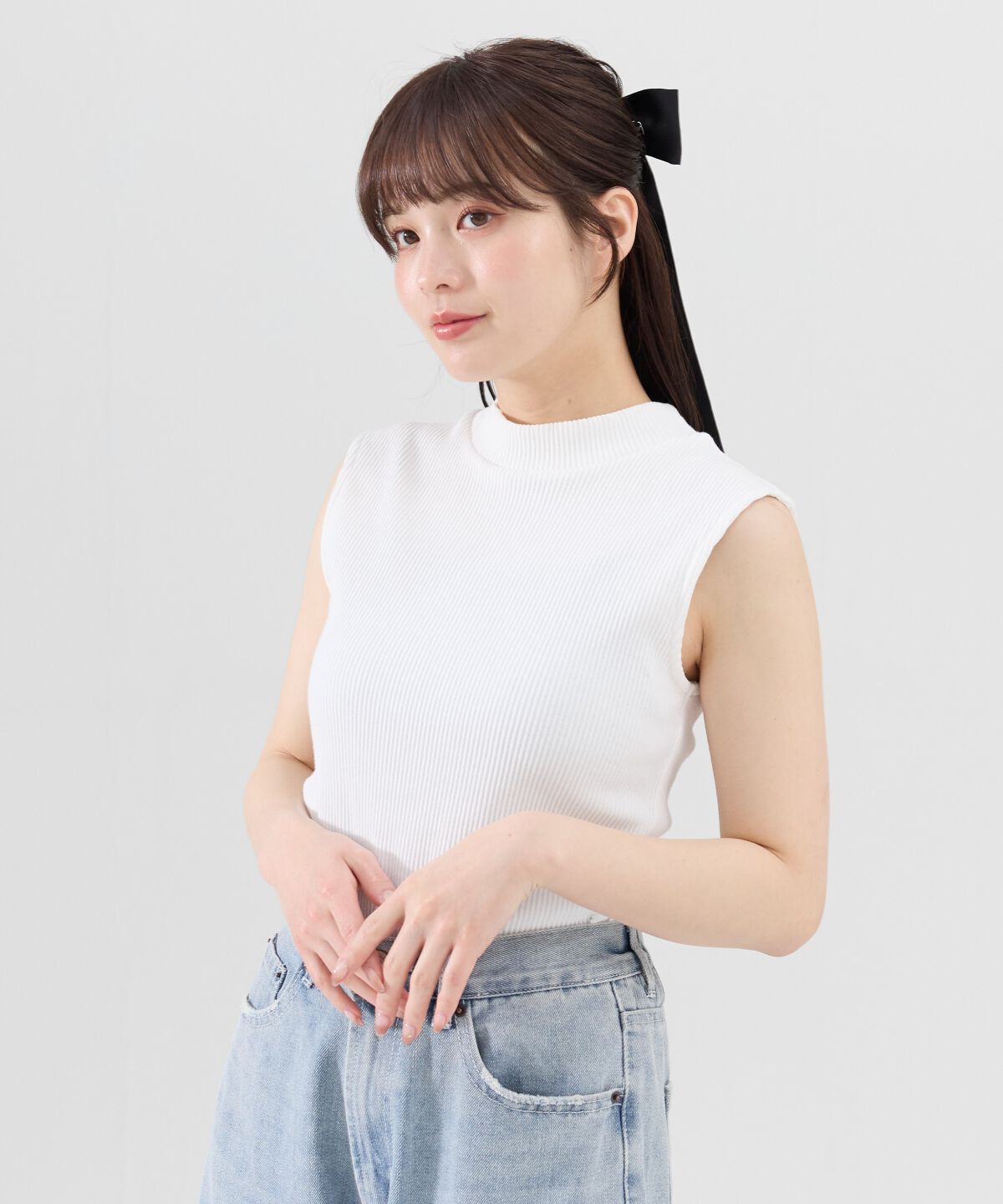 REDYAZEL「チュールビスチェｘノースリカットソー」|Tシャツ・カットソー|