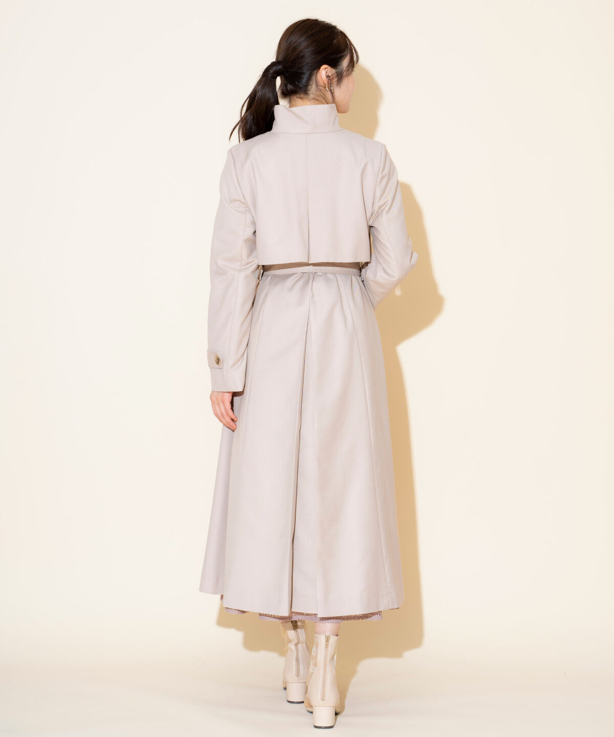 WILLSELECTION「スタンドカラーシングルトレンチコート」|トレンチコート|