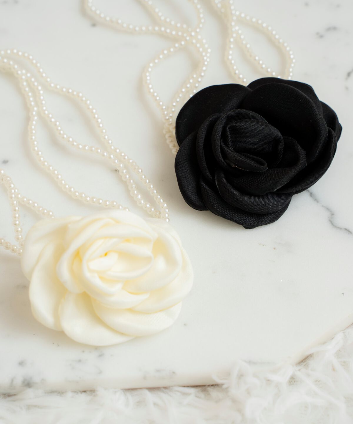 WILLSELECTION「フラワーパールチョーカー」|ネックレス|