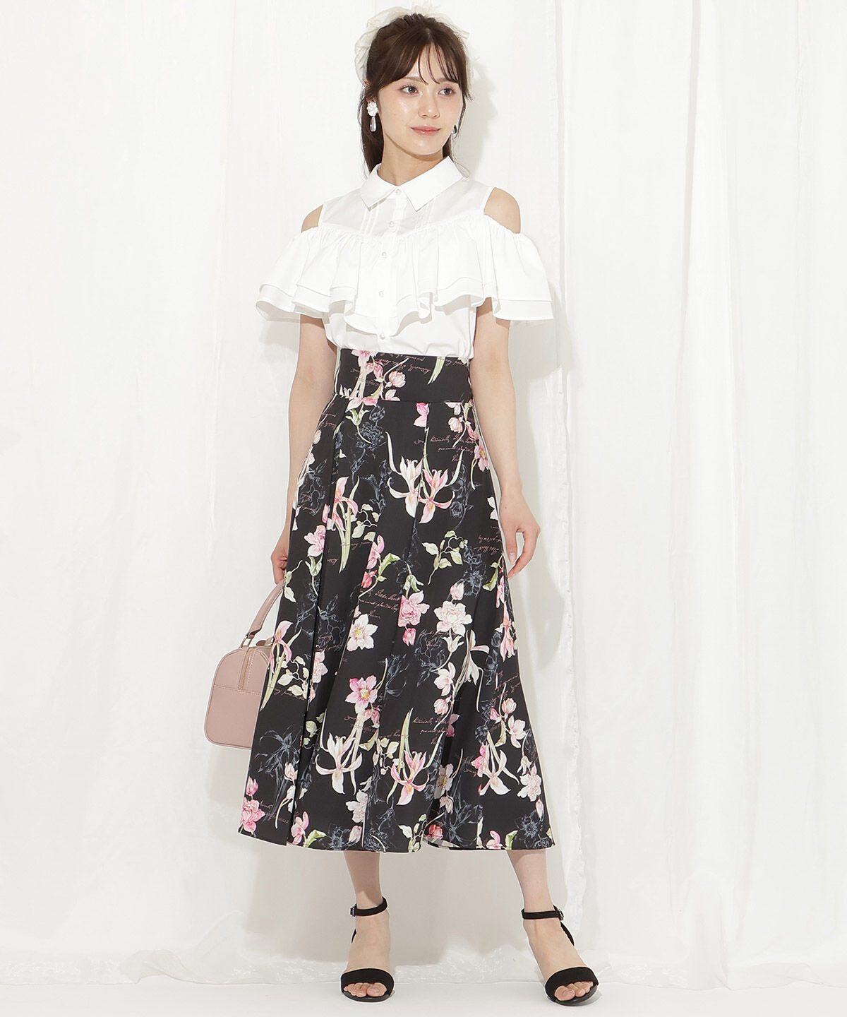 WILLSELECTION「2wayショルダーフリルブラウス」|シャツ・ブラウス|